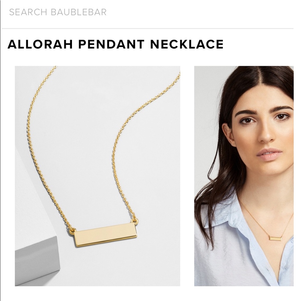 Allorah pendant necklace - baublebar